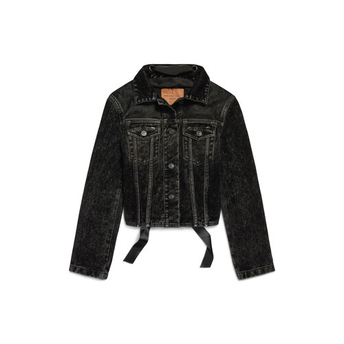 lace-up jacket