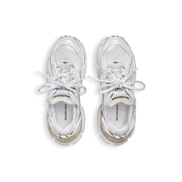 Men's Runner Sneaker in White | Balenciaga US