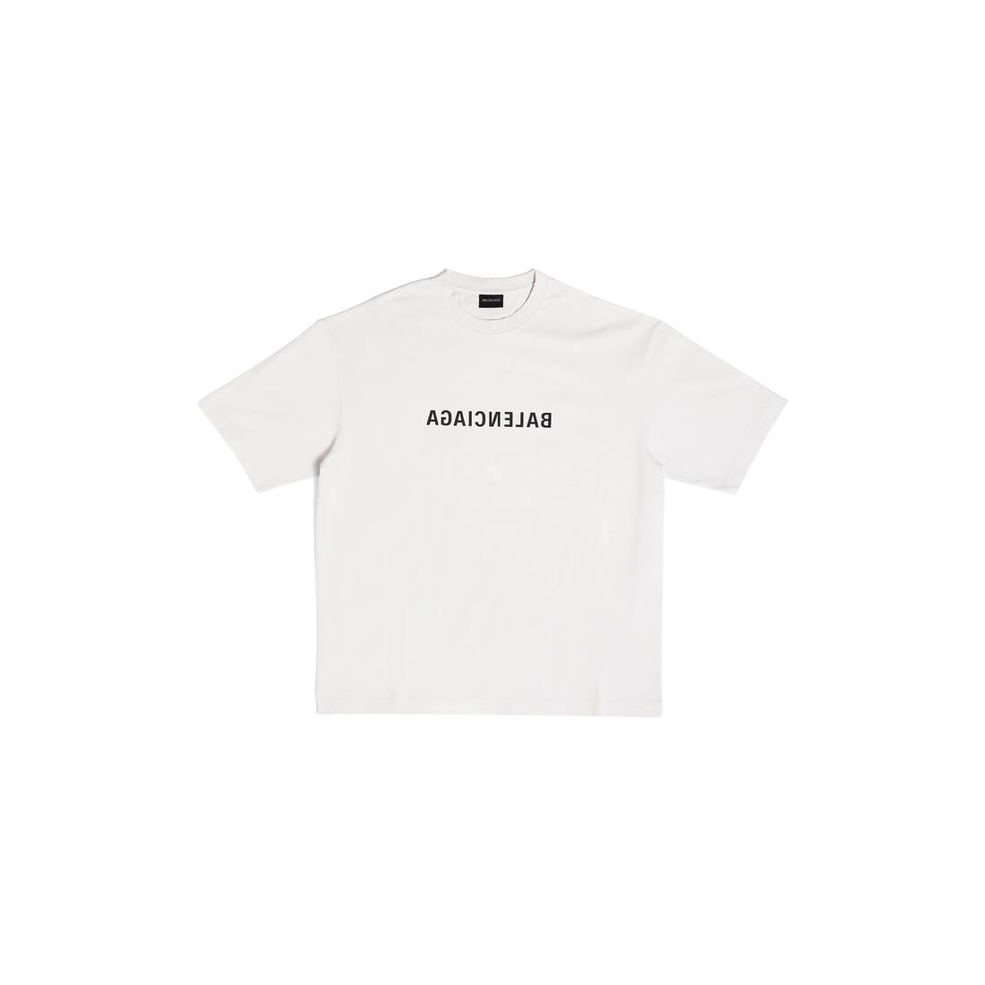 cyklus Normalisering plisseret Mirror Balenciaga T-shirt Medium Fit in Light Beige | Balenciaga GB