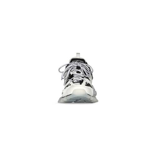 track sneaker clear sole