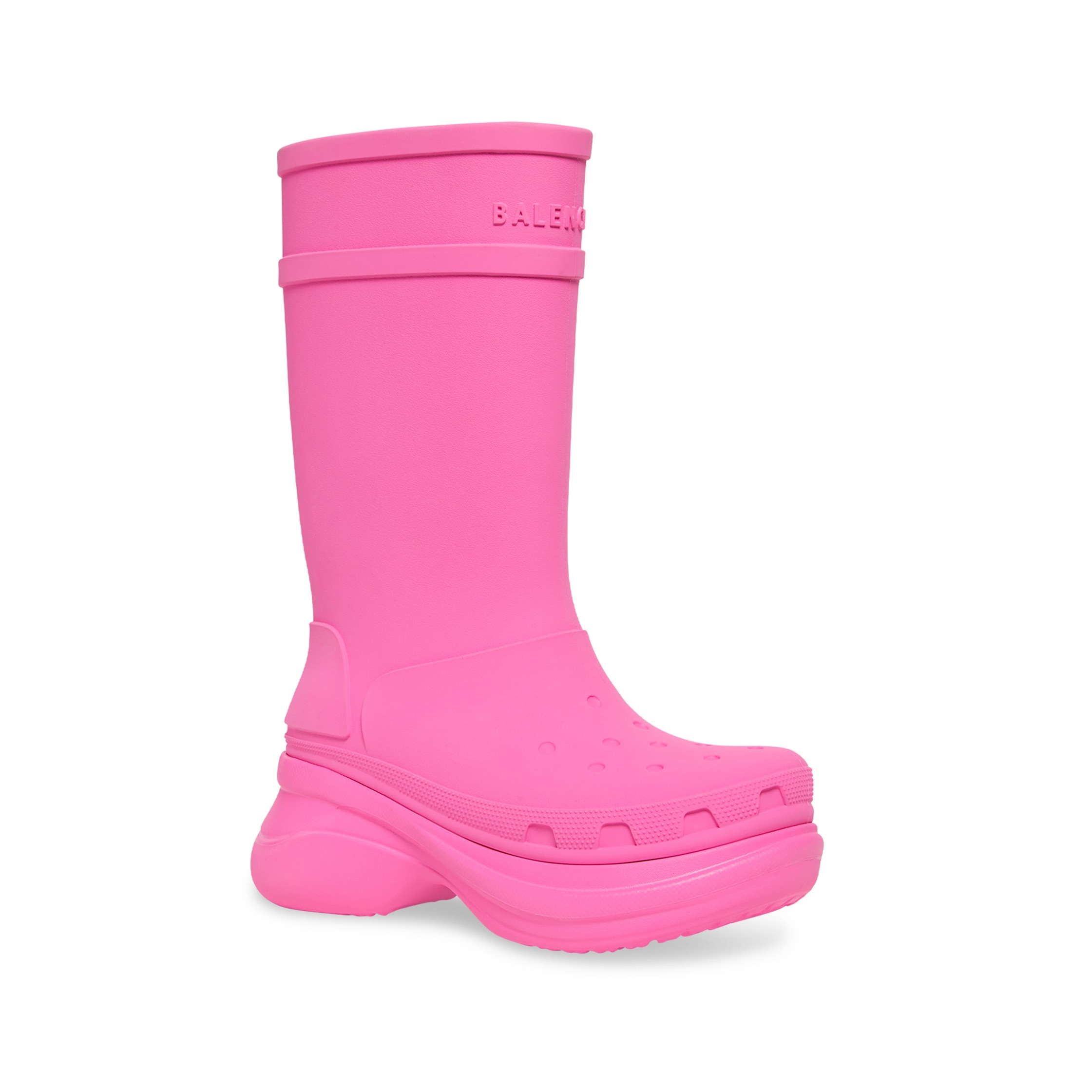 Women's Crocs™ Boot in Bright Pink | Balenciaga US