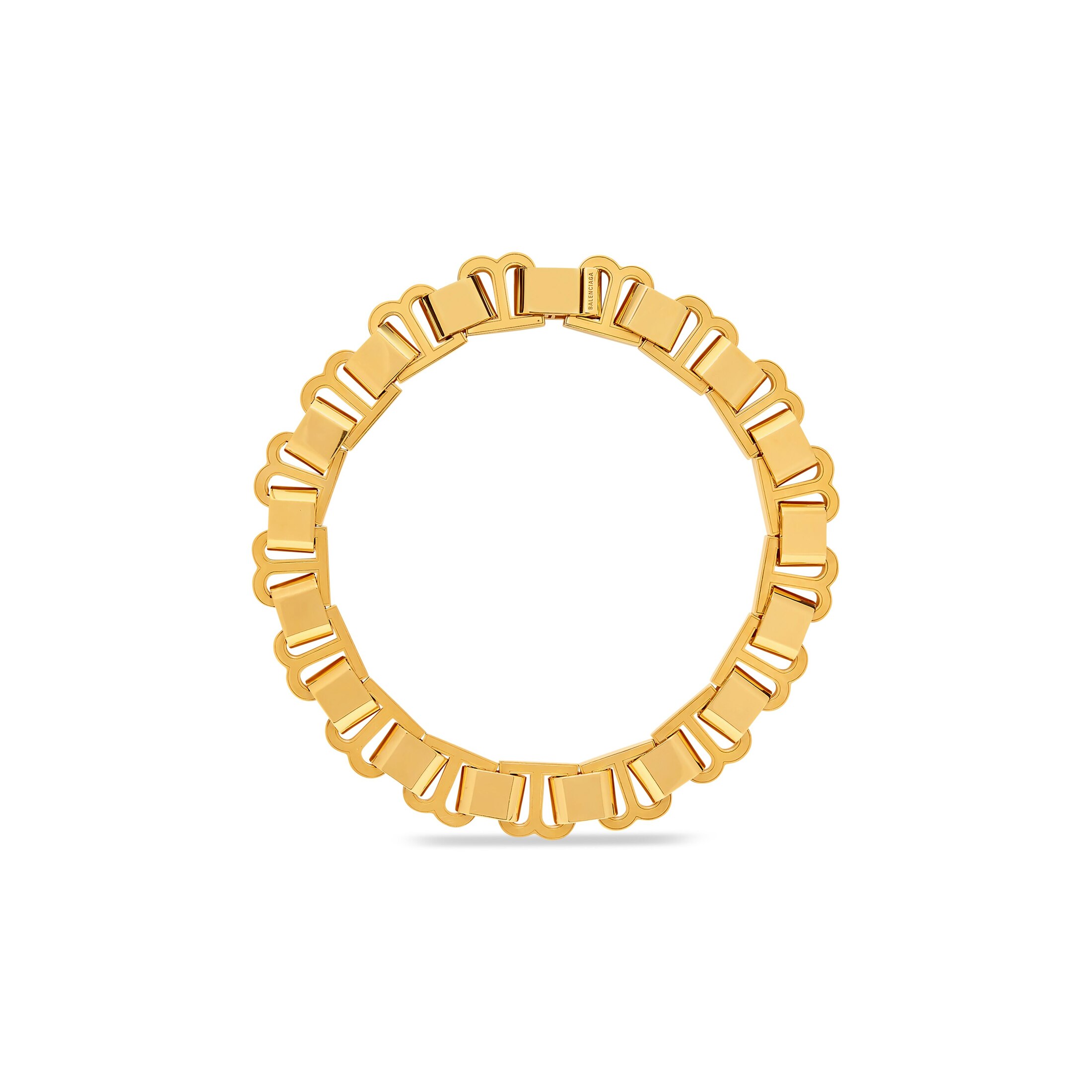 Balenciaga Hourglass Choker - Gold - Woman - S - Brass