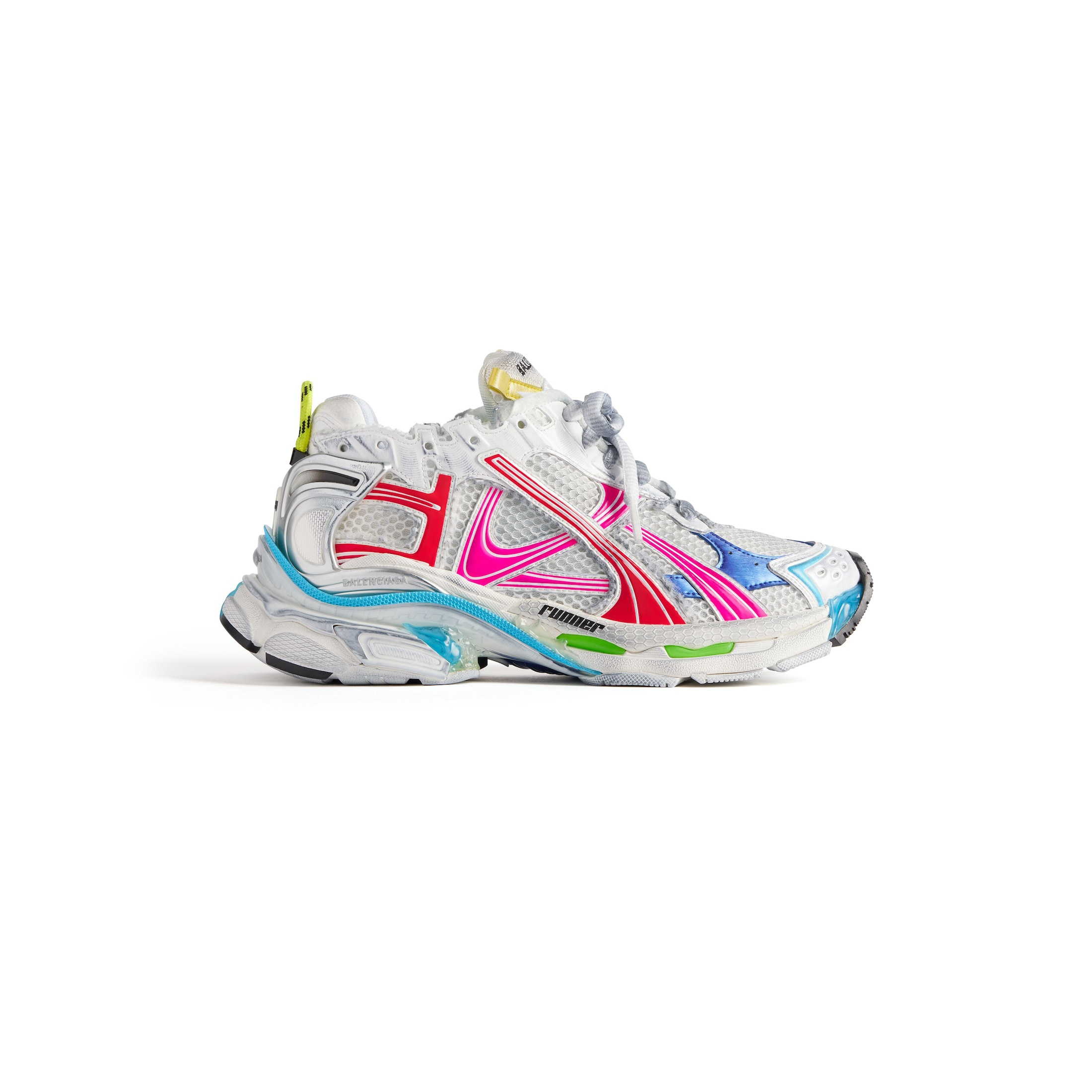 Balenciaga Zapatillas Runner - Multicolor - Mujer - 38 - Poliuretano, Poliéster