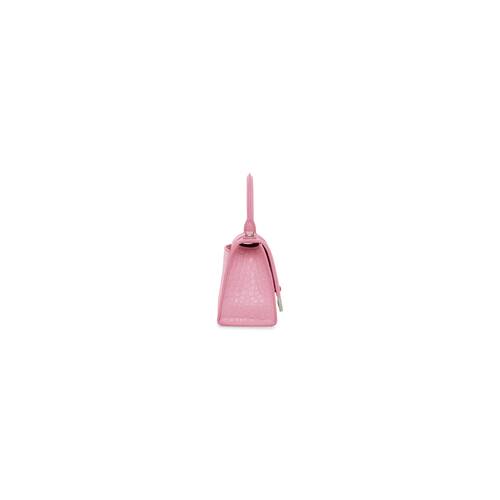 balenciaga hourglass bolsa xs black