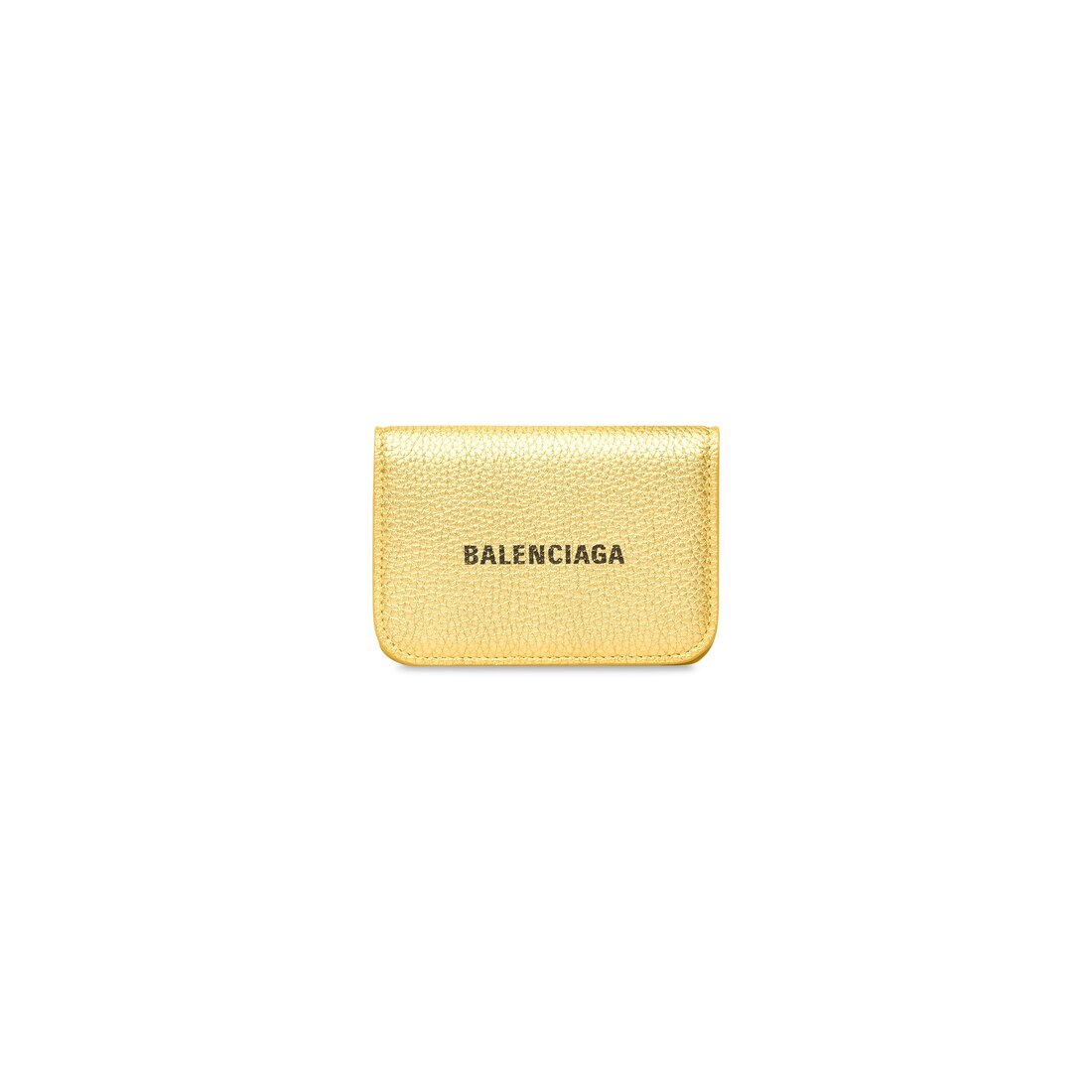 balenciaga gold wallet