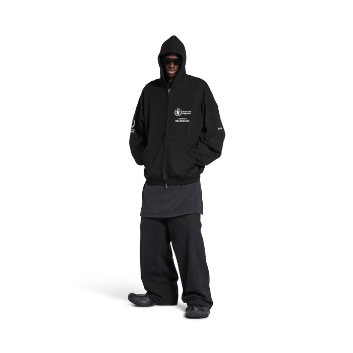 wfp outerwear zip-up hoodie