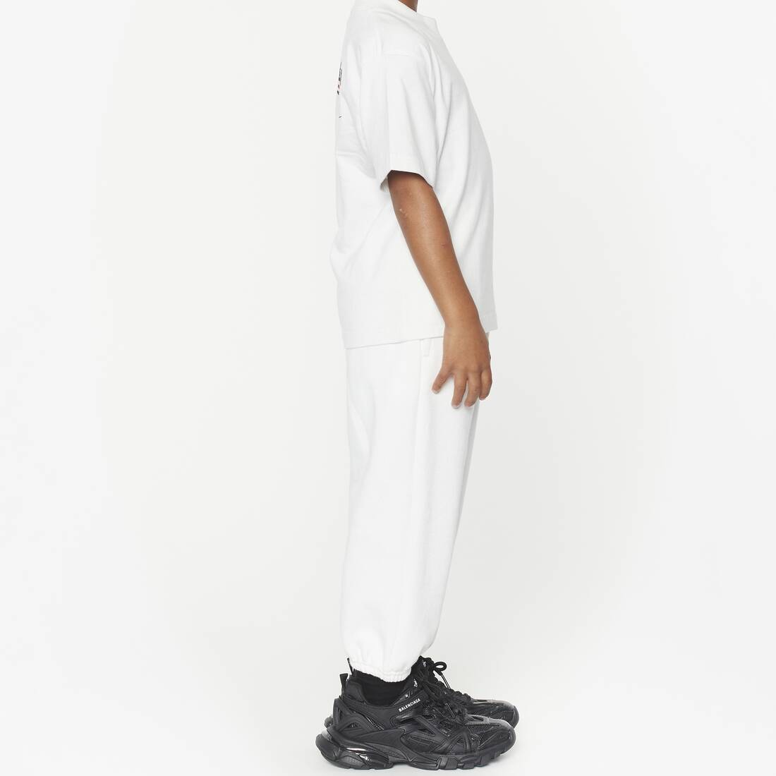 Kids - Political Campaign T-shirt pour Homme en Blanc/noir | Balenciaga France FR - Image 3