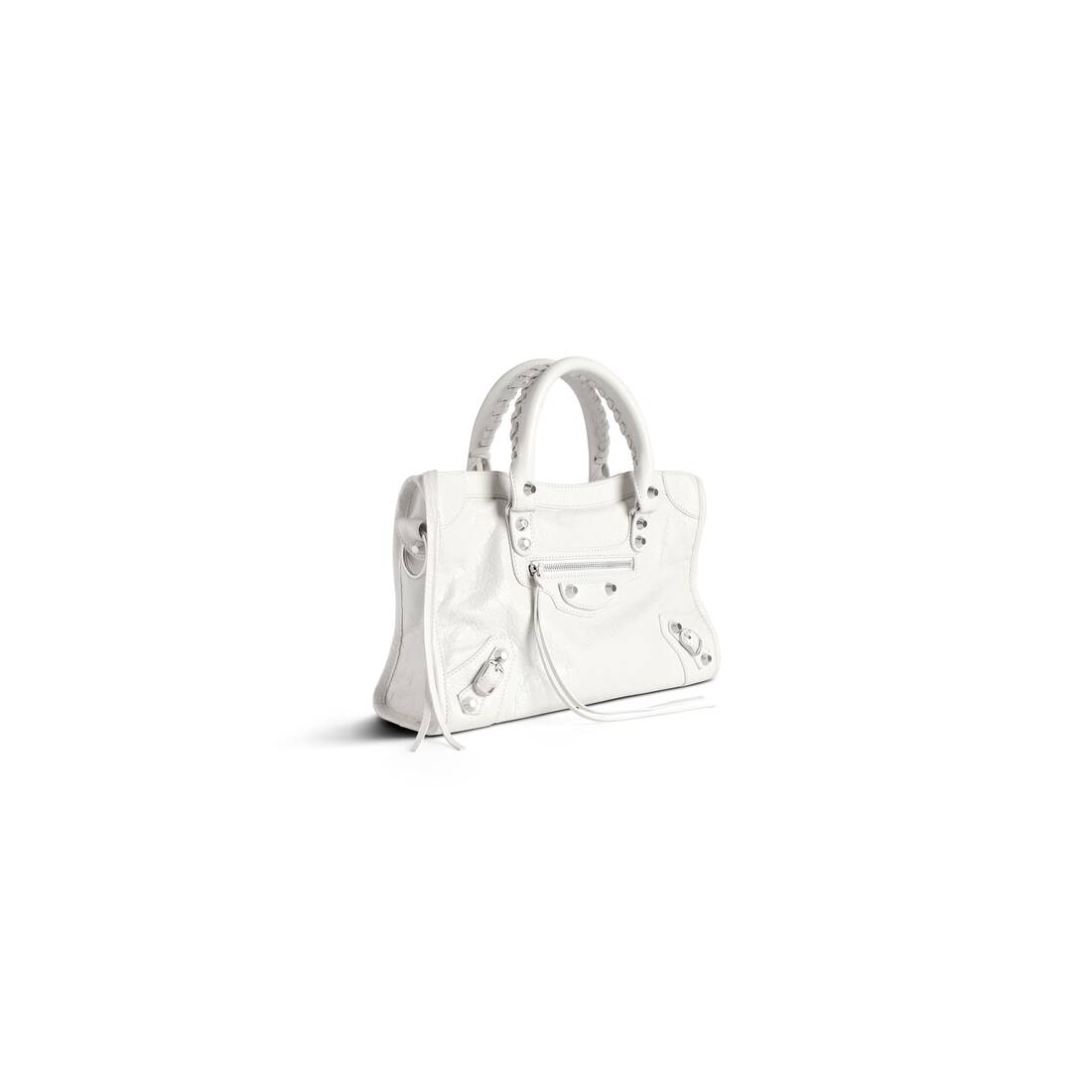 Le City Bag Small in Optic White