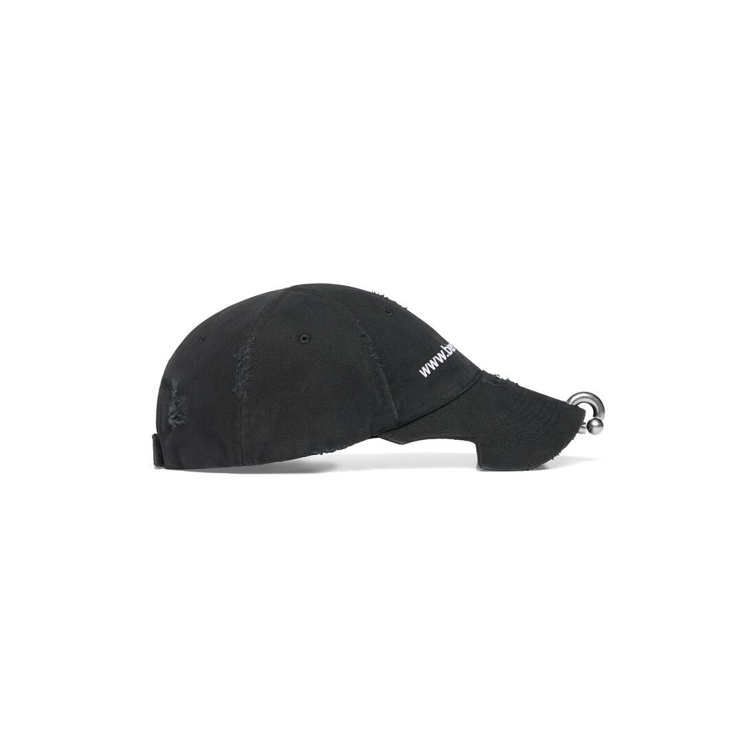 Bal.com Front Piercing Cap in Black Faded