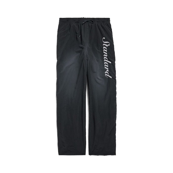 pantaloni tracksuit ampi standard script in tessuto tecnico