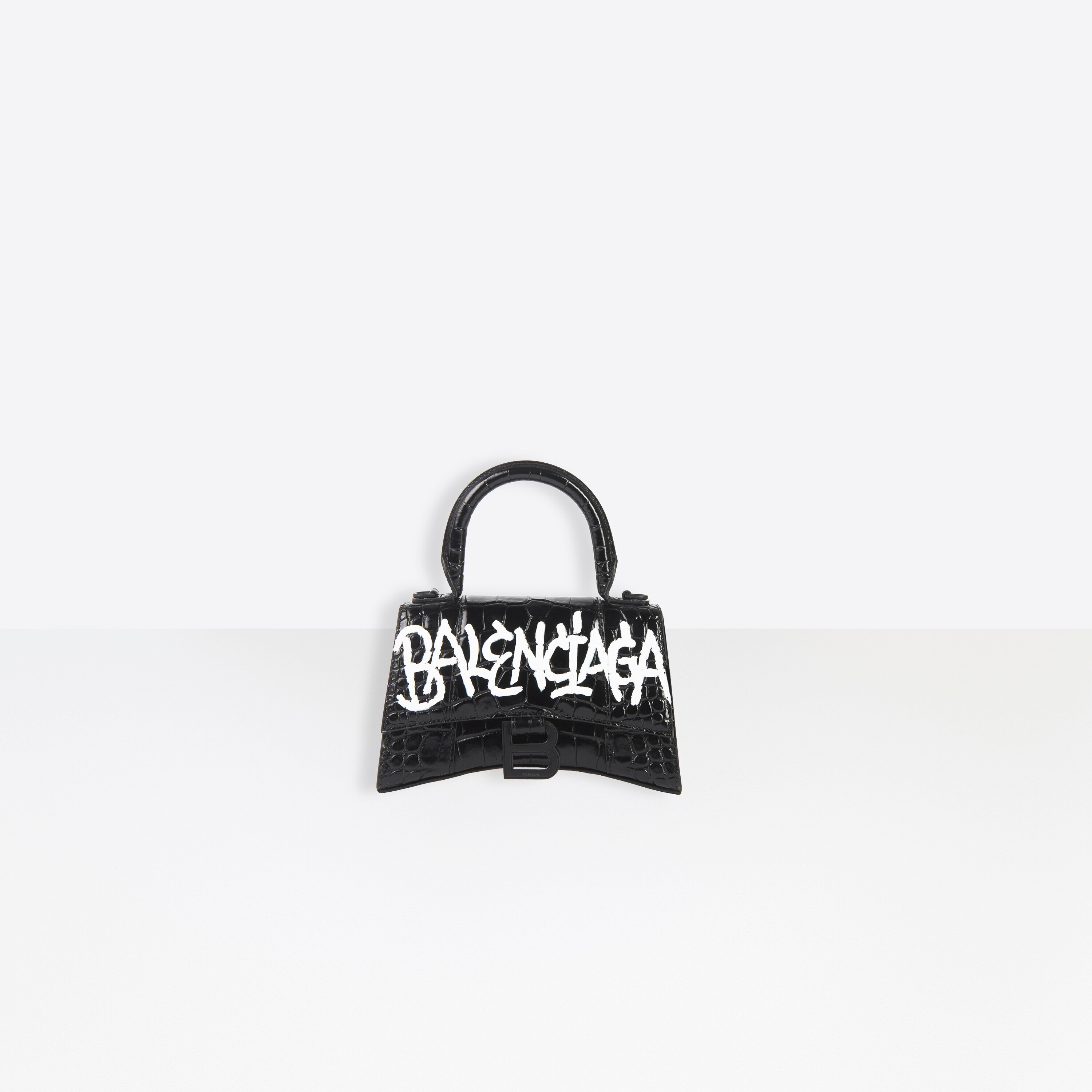 balenciaga hourglass graffiti