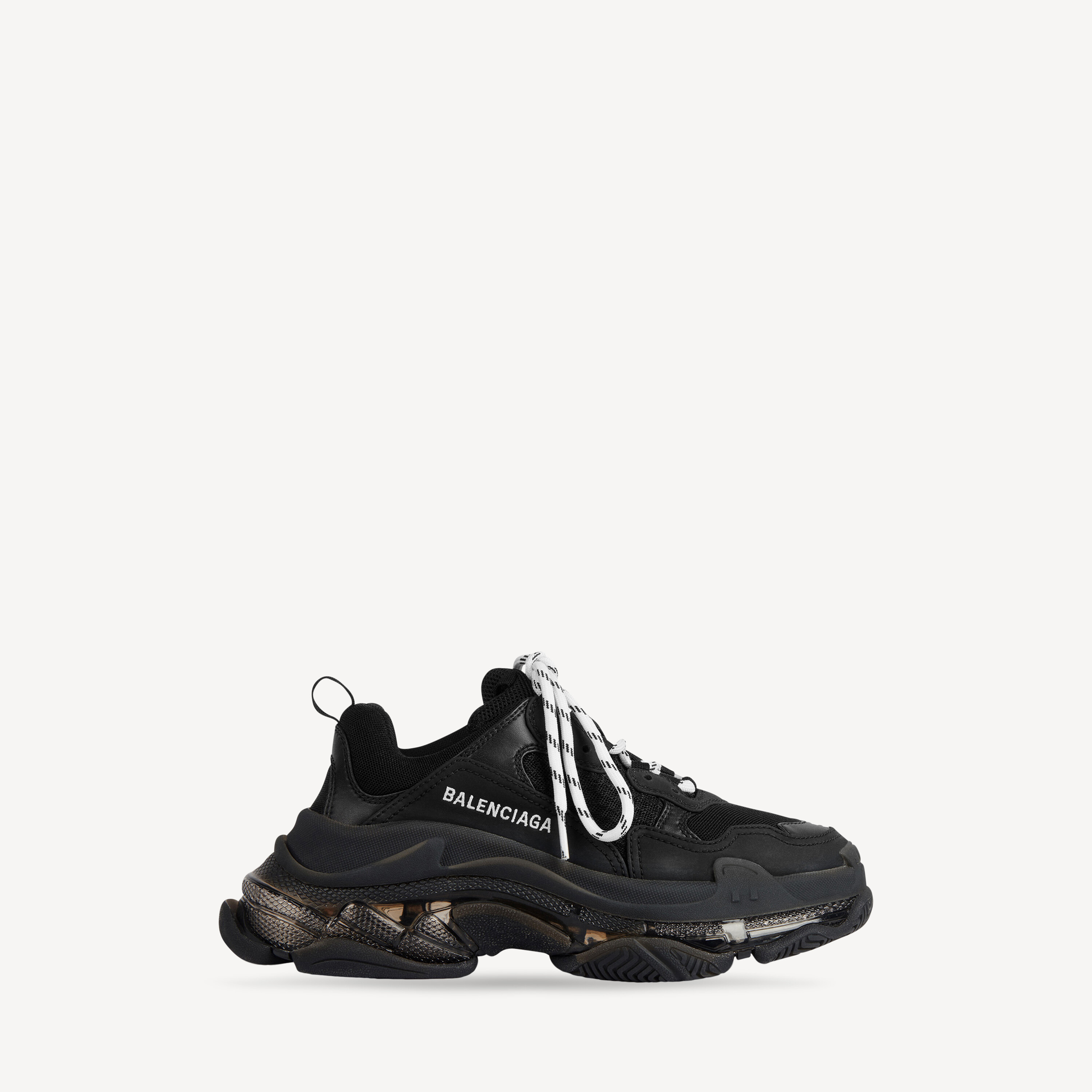 Balenciaga triple s clear sole sneaker