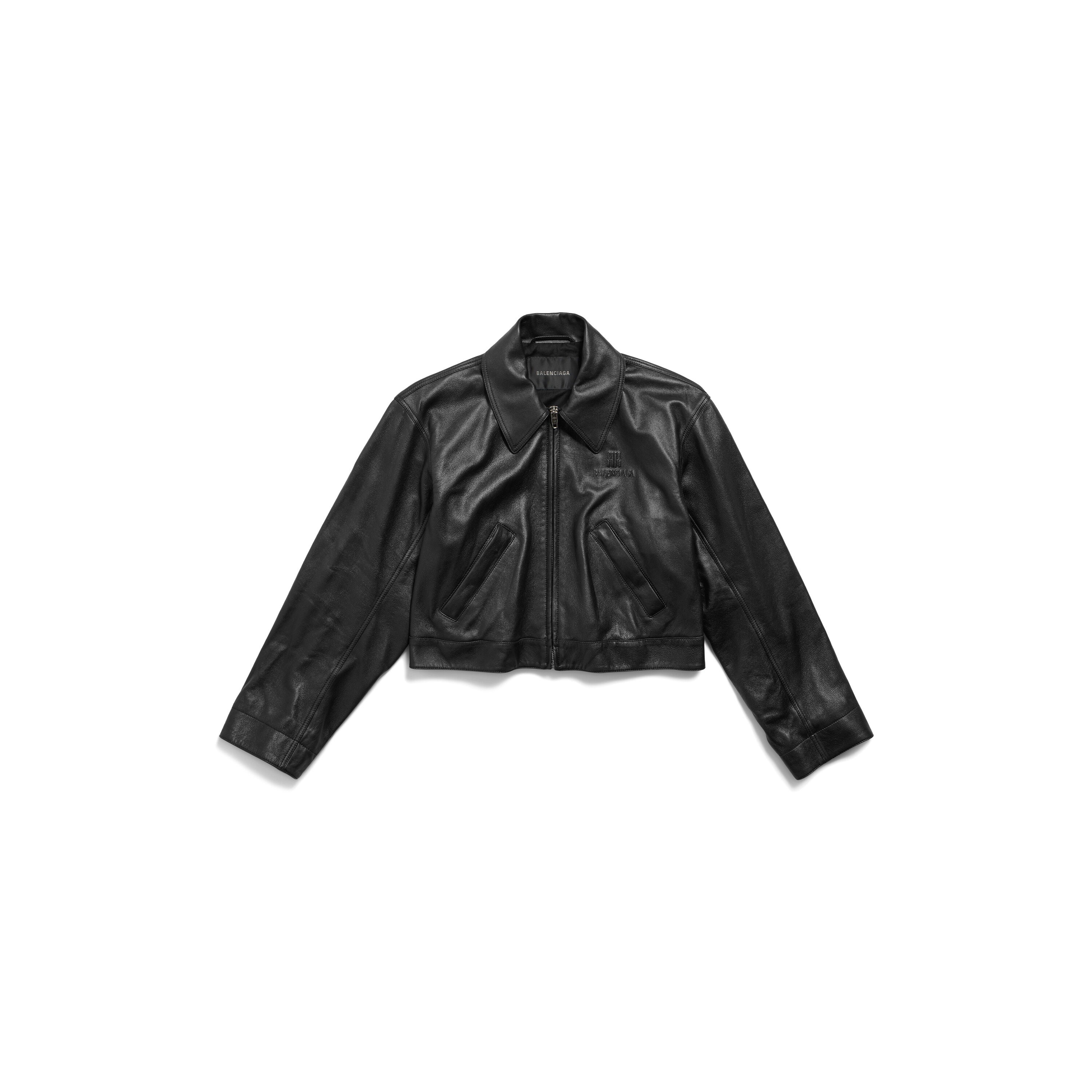 ジャケット BALENCIAGA CROPPED JACKET WITH HOOD IN BLACK Balenciaga Cropped jacket with hood in black – Lord & Taylor