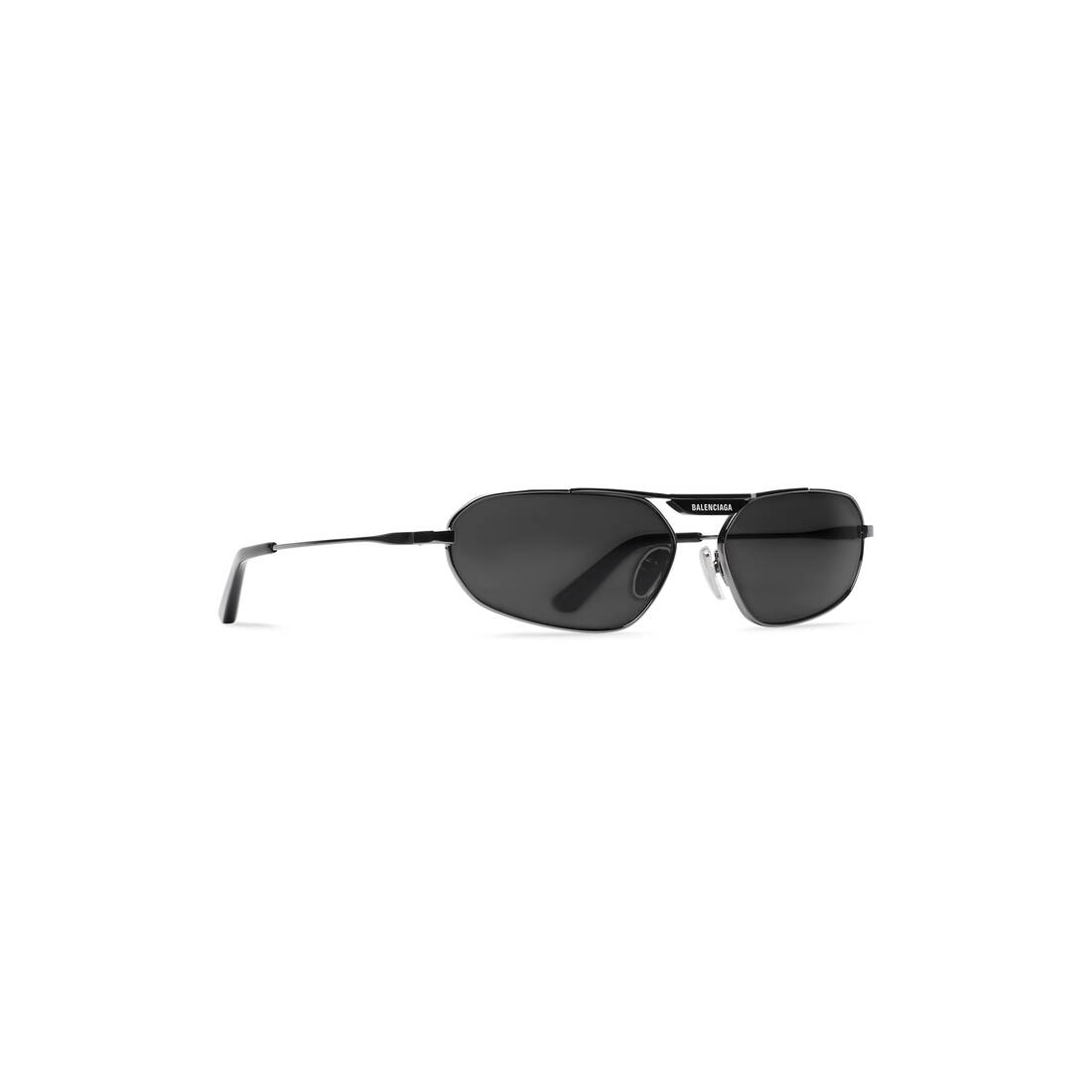 Dynasty Rectangle Sunglasses in Black  Balenciaga CA