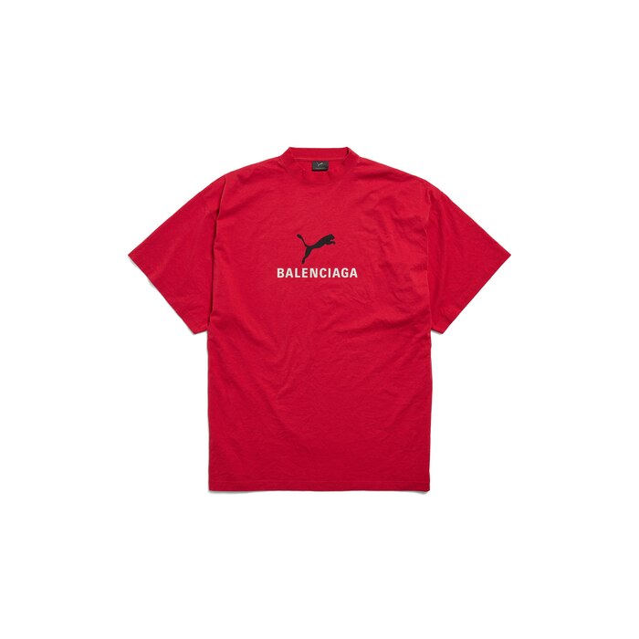 balenciaga i puma oversized t-shirt