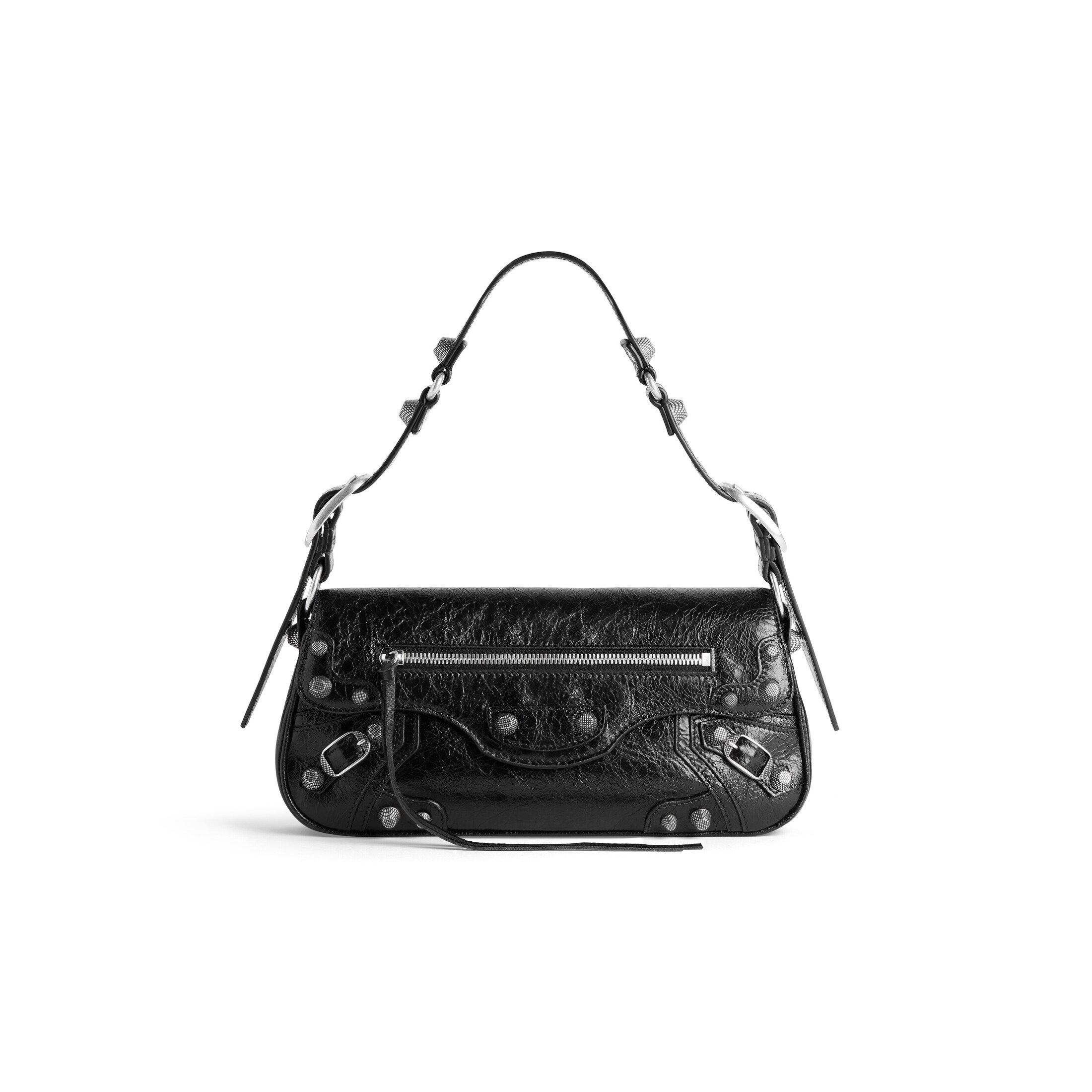 Balenciaga Le Cagole Small Sling Bag - Black - Woman - Lambskin