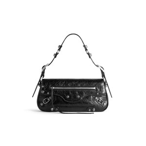 Women's Le Cagole Small Sling Bag in Black | Balenciaga US