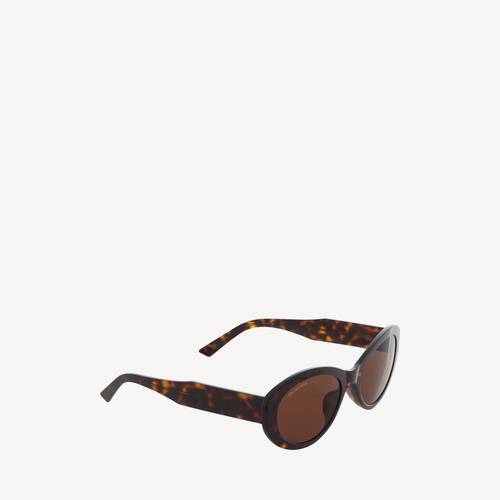 flat oval sunglasses
