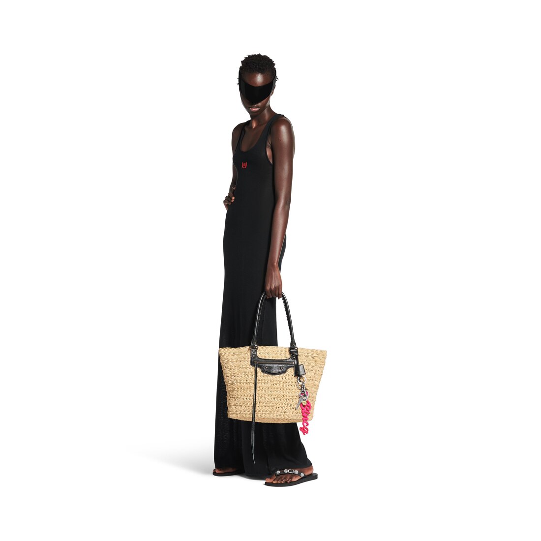 2way♪【日本限定★BALENCIAGA】Le City ミディアム バスケット ホワイト の ウィメンズ Le City バスケット ミディアム