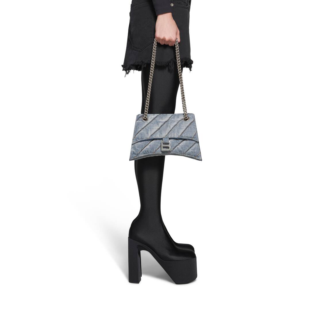 Balenciaga Women's Crush Medium Chain Bag