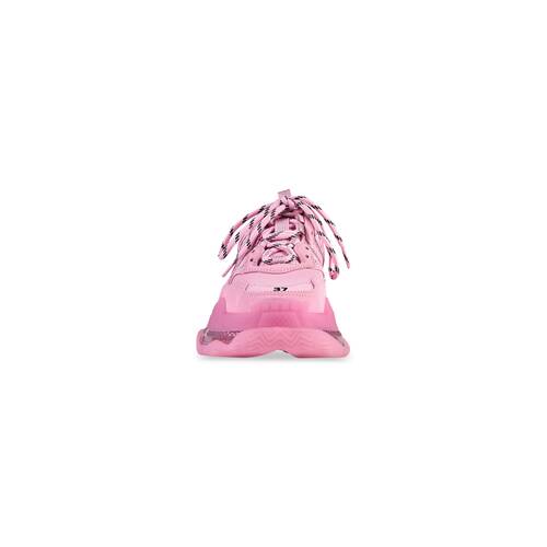 ピンクのウィメンズ Triple S Clear Sole スニーカー | Balenciaga JP