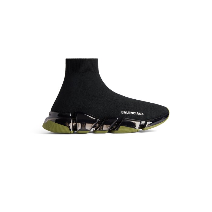 sneaker speed 2.0 full clear sole in maglia riciclata