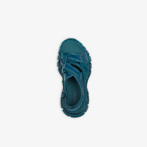 track sandal clear sole