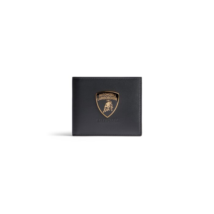 balenciaga | automobili lamborghini square folded wallet 