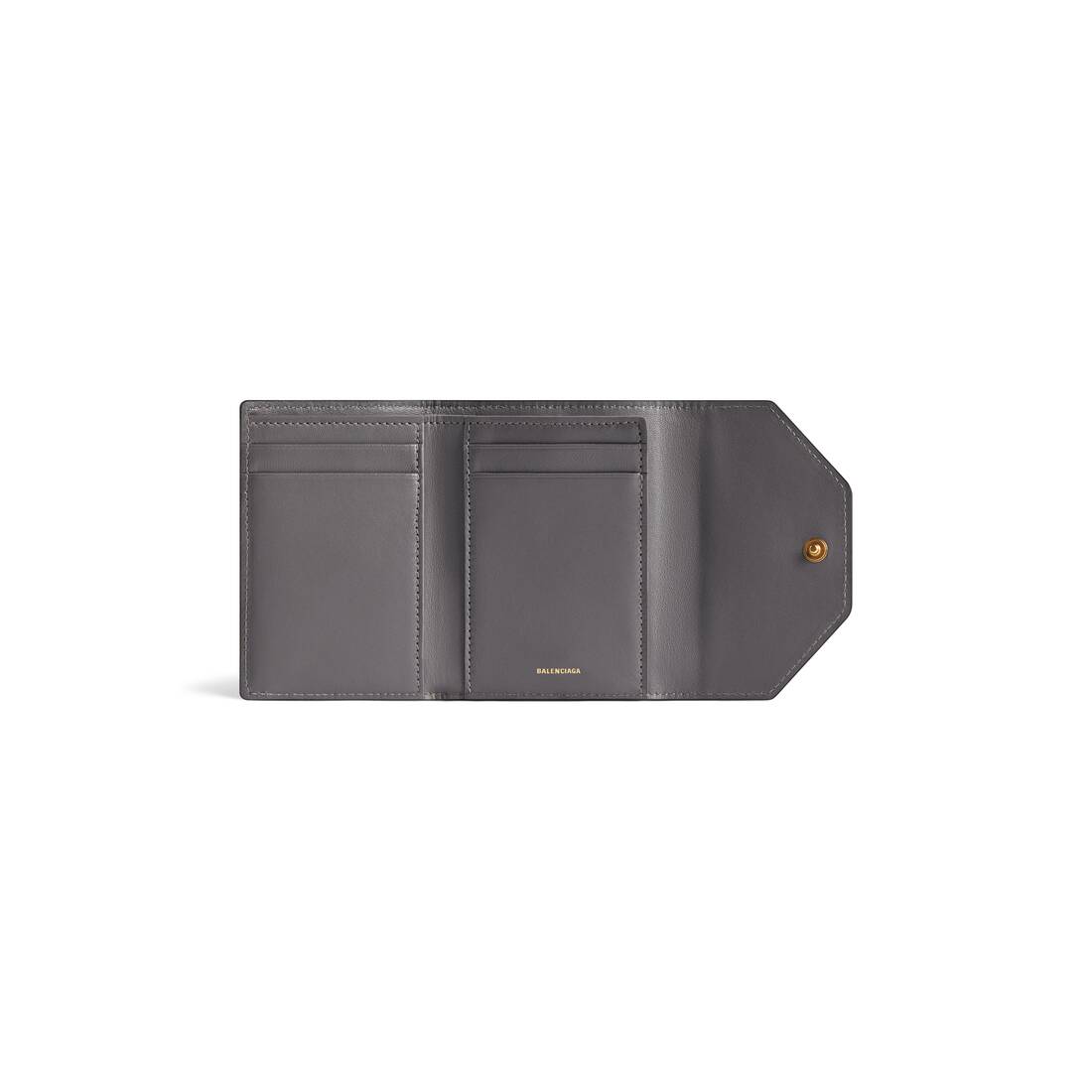 검은 색으로 카드 홀더가있는 여성 봉투 소형 지갑