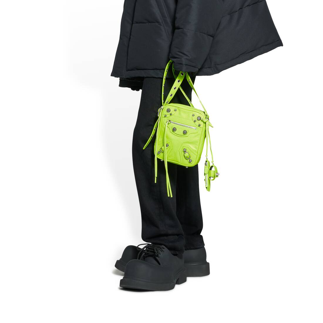 Balenciaga yellow crossbody Clearance