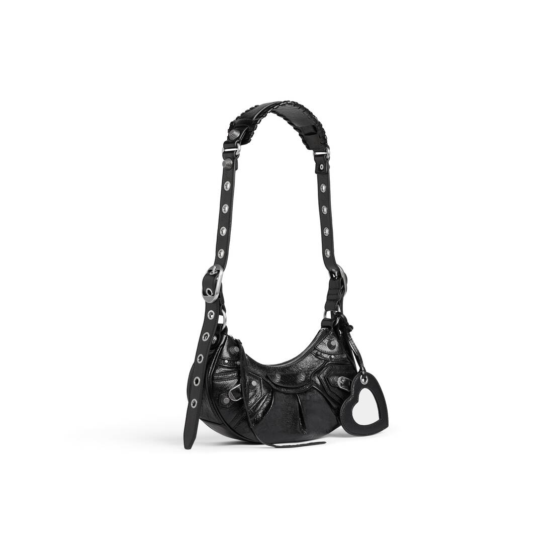 BALENCIAGA - Le Cagole S Leather Shoulder Bag