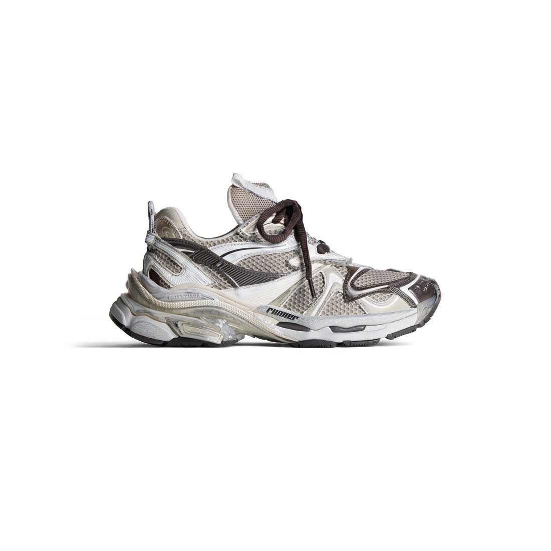 Balenciaga trainers mens store silver