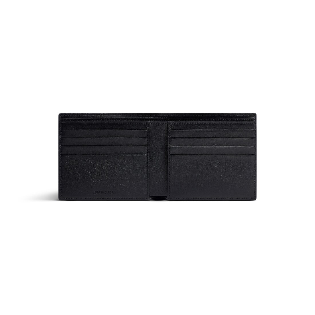 Balenciaga x The Simpsons Square Folded Coin Wallet Black