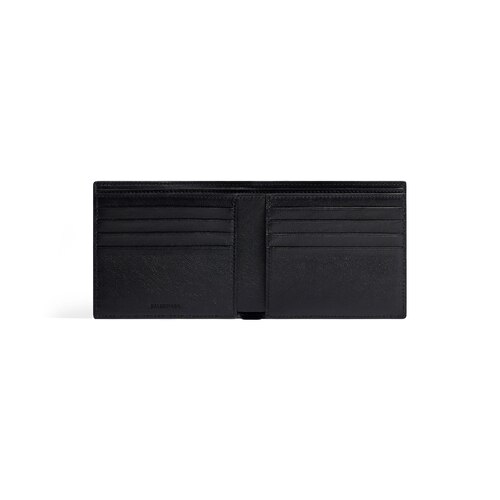 cash square folded wallet box