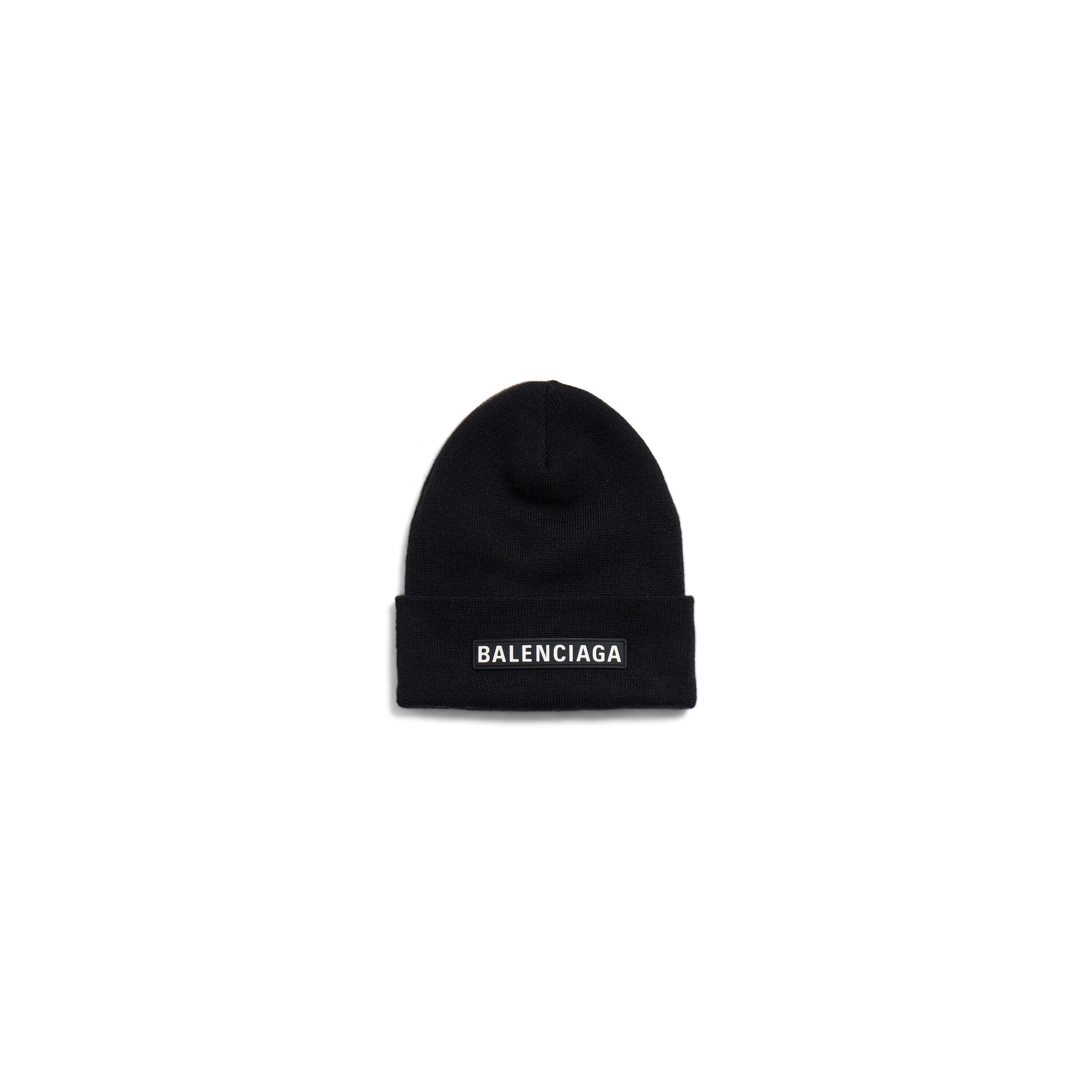 Patch Beanie in Black