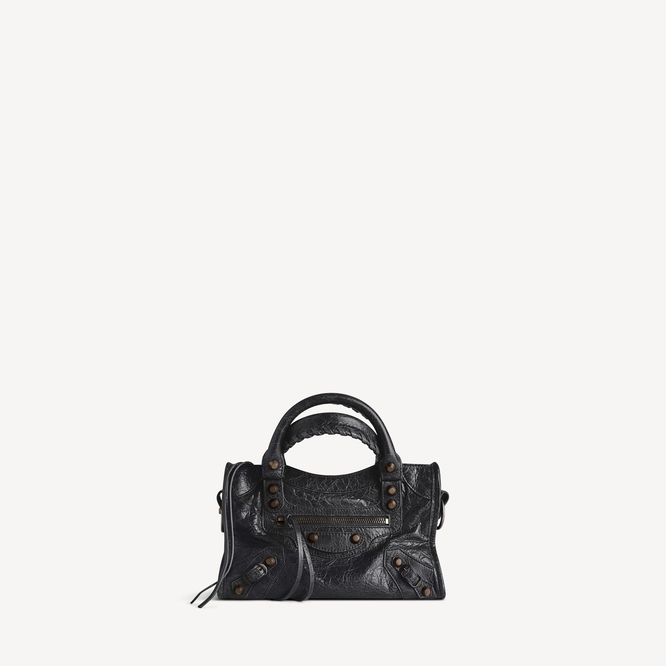 Sac Le City Mini Mod?�le pour Femme en Noir | Balenciaga FR