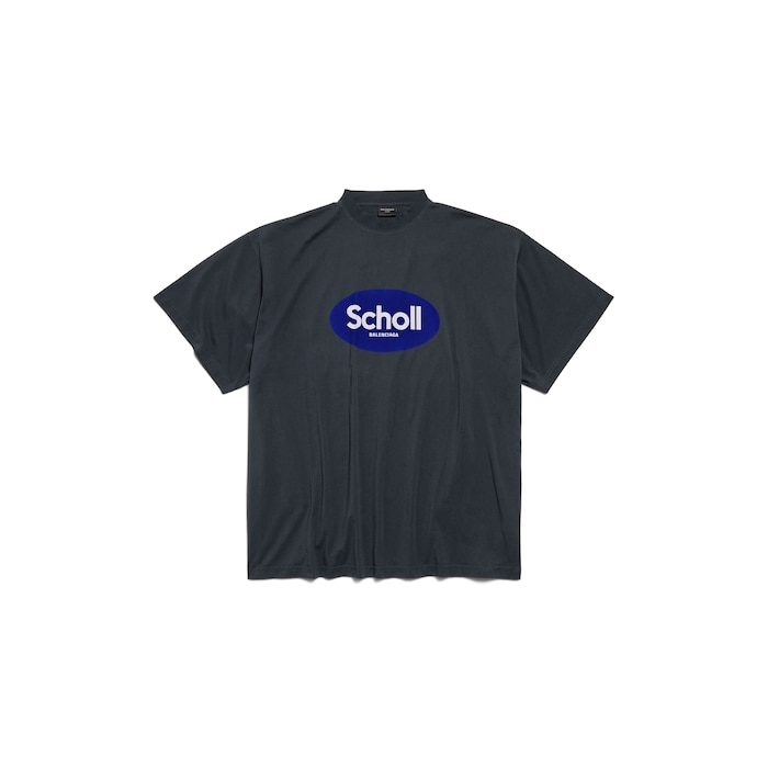 balenciaga i scholl oversized t-shirt