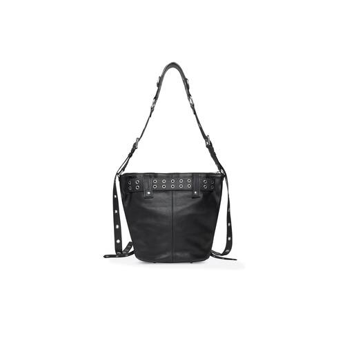 Emo Bucket Bag In Black Balenciaga Us