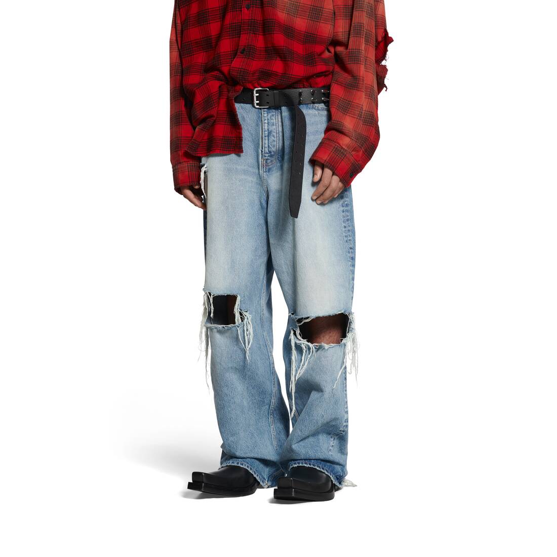 BALENCIAGA large baggy jeans (714335TNVA40401)