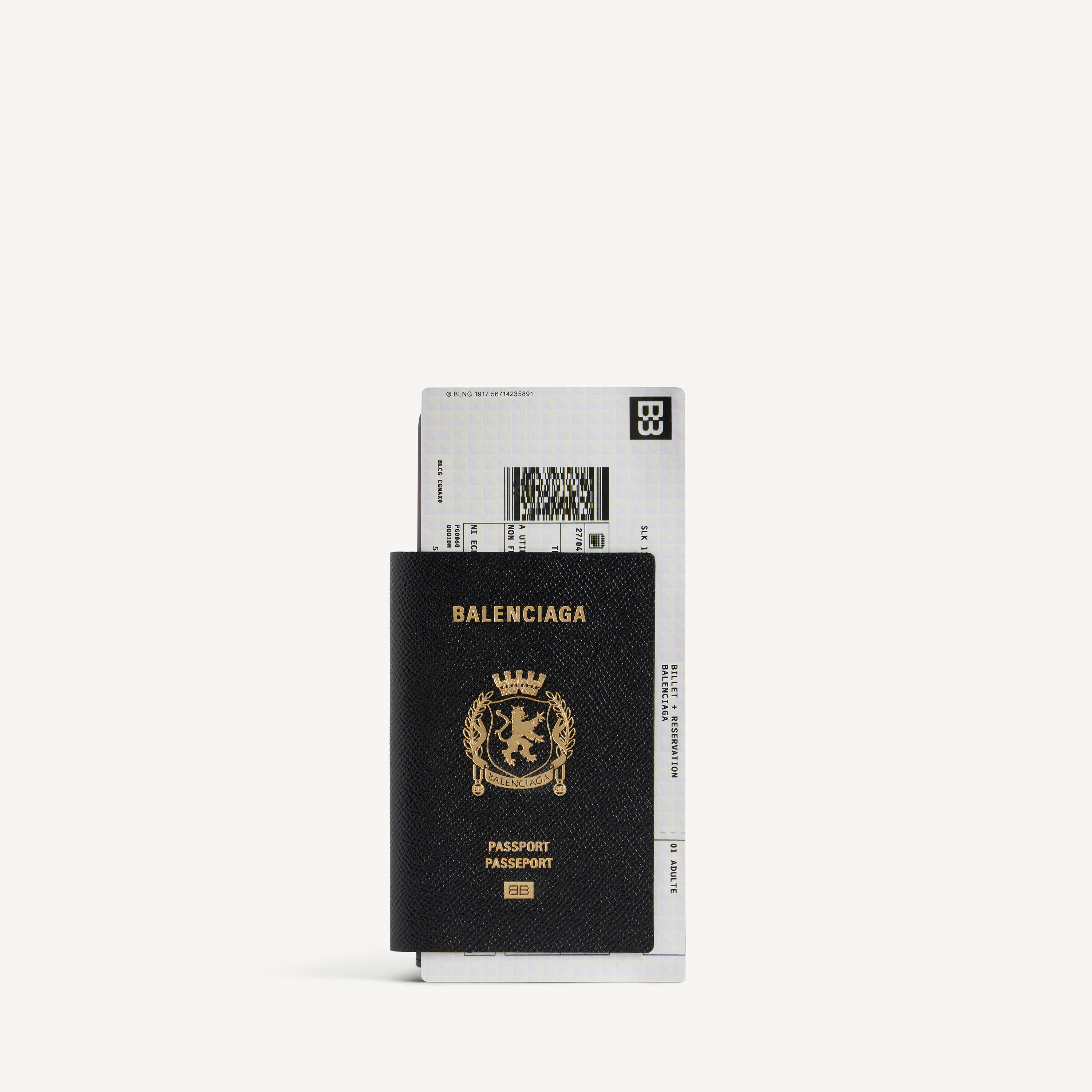Balenciaga passport long wallet 1 ticket