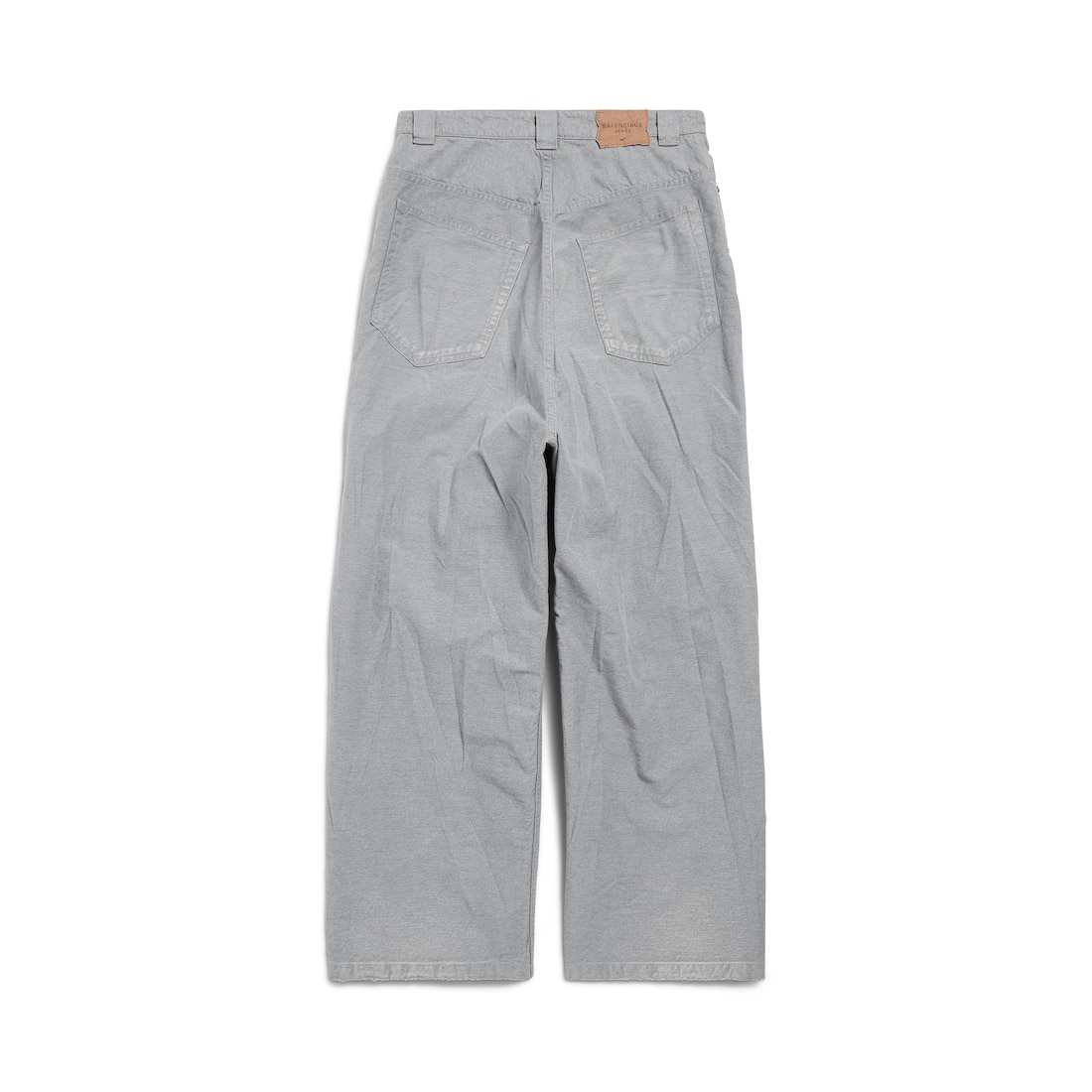 【 BALENCIAGA 】 Trompe L'oeil スウェットセットアップ Men's Trompe L'oeil Sweatpants in Heather Grey | Balenciaga US