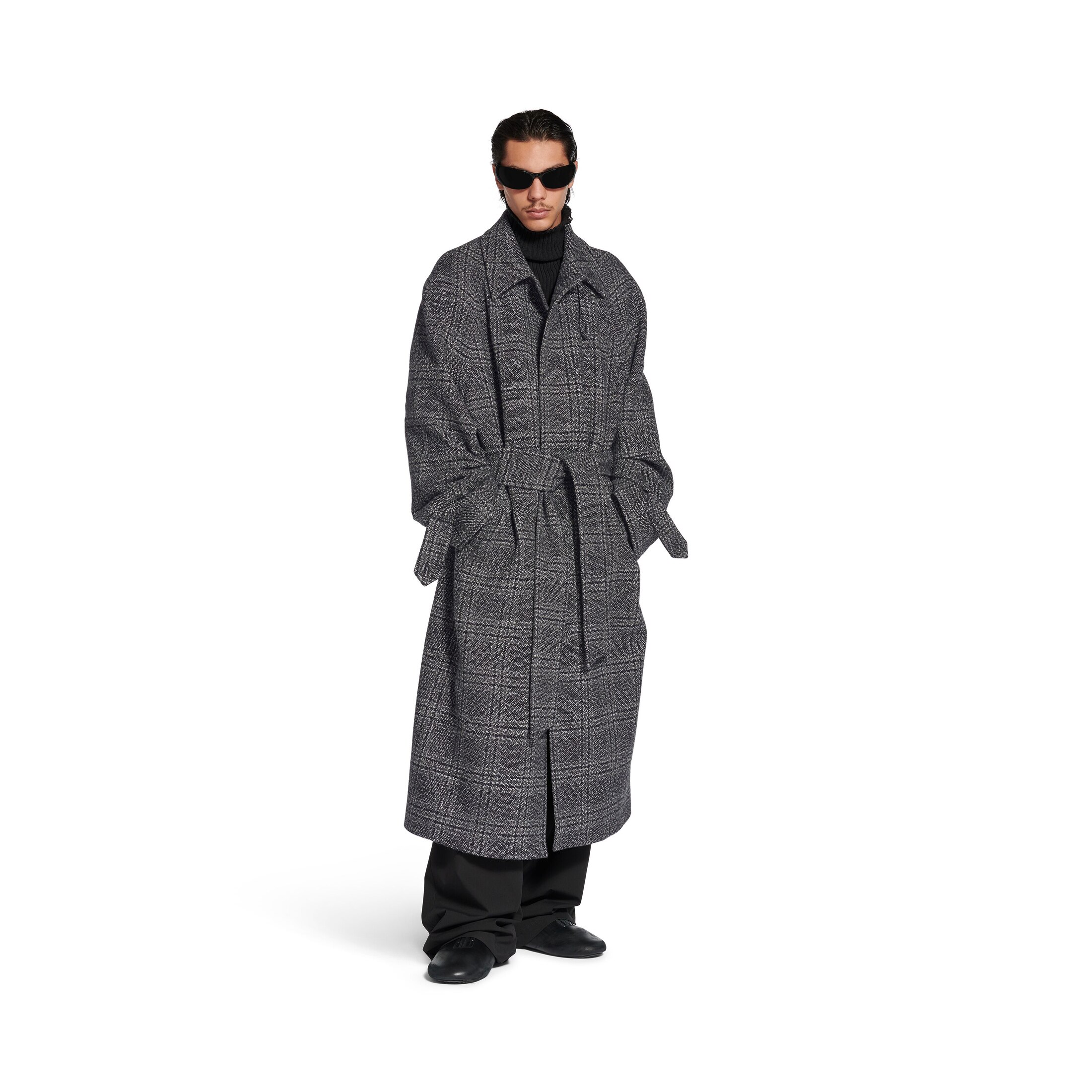 one layer raglan coat