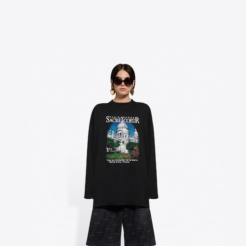 balenciaga sacre coeur t shirt