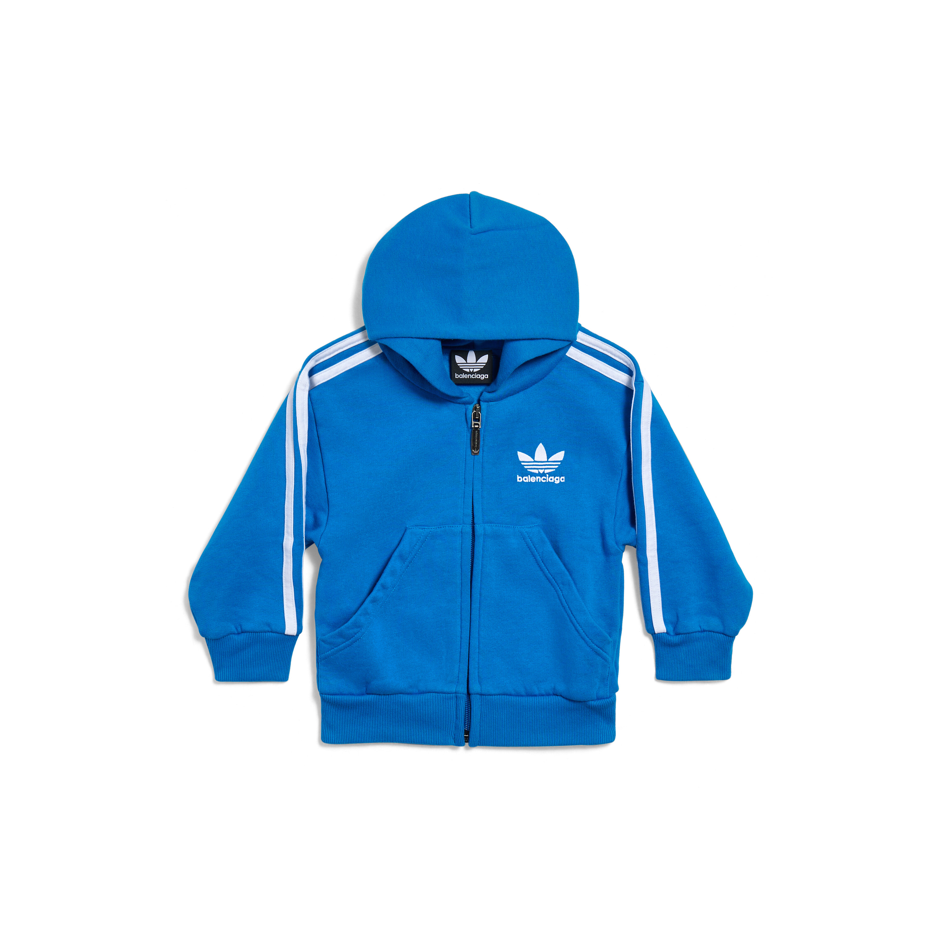 Kids balenciaga adidas zip-up hoodie