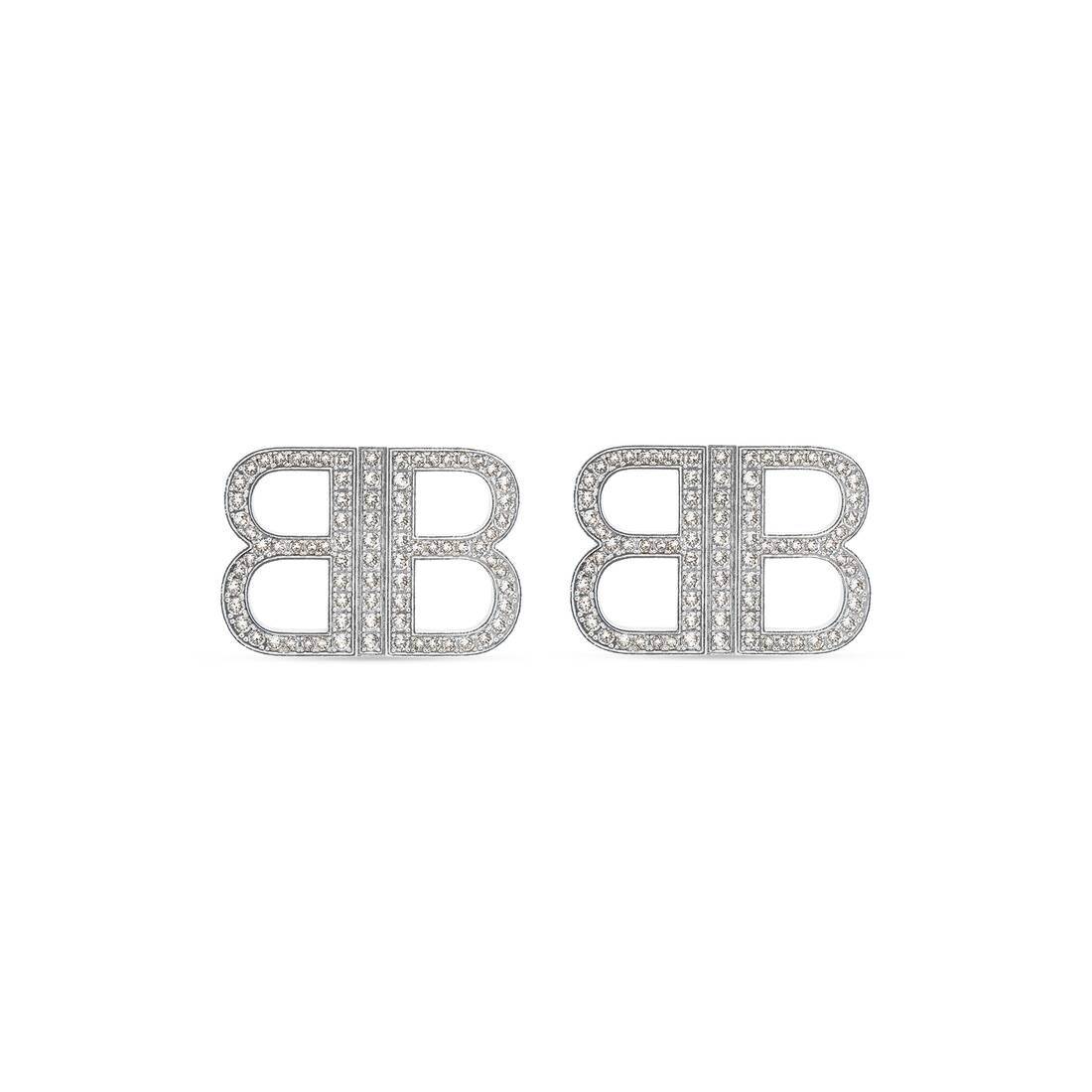 シルバー の ウィメンズ Bb 2.0 ピアス | Balenciaga JP