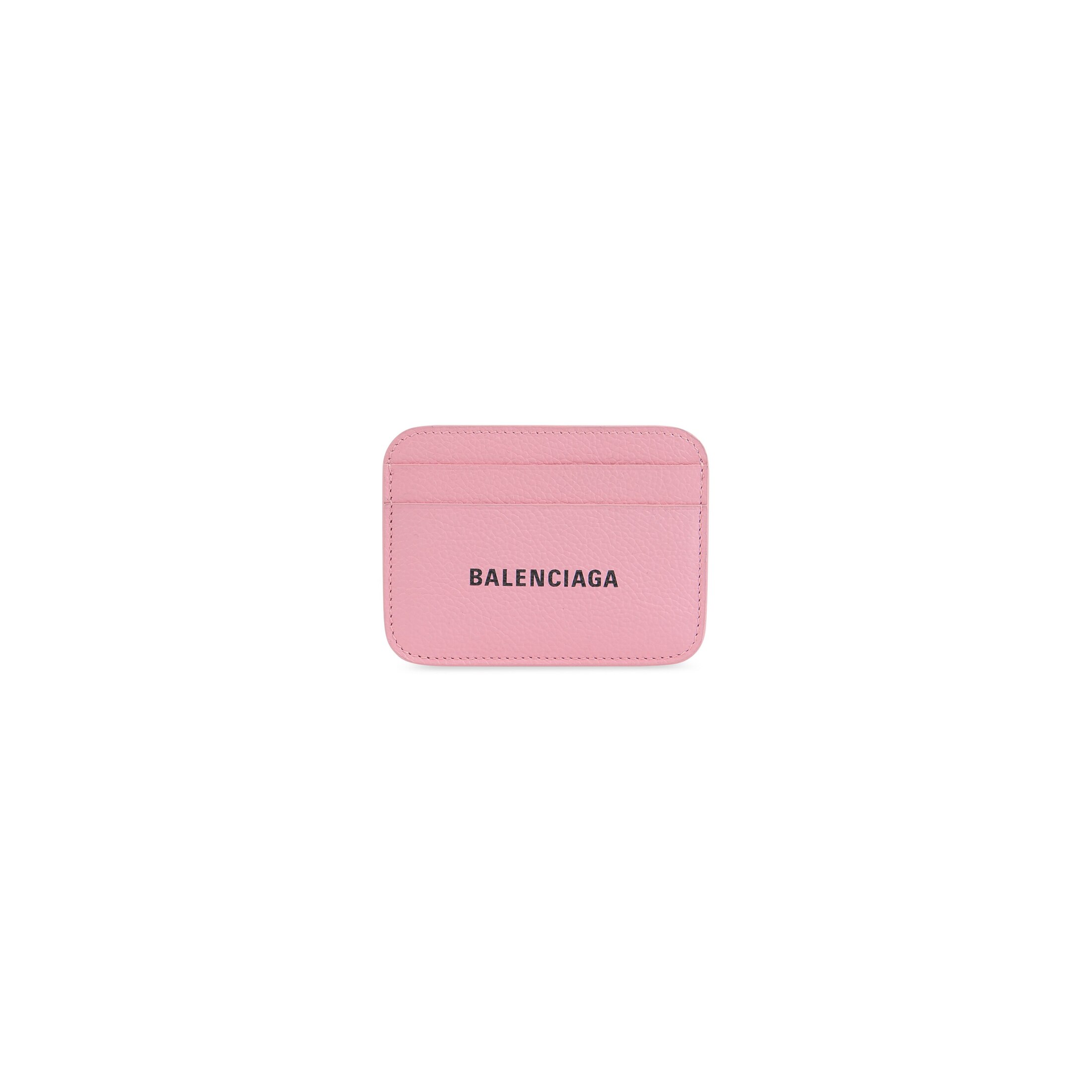 Balenciaga Cash Card Holder - Pink - Woman - Calfskin