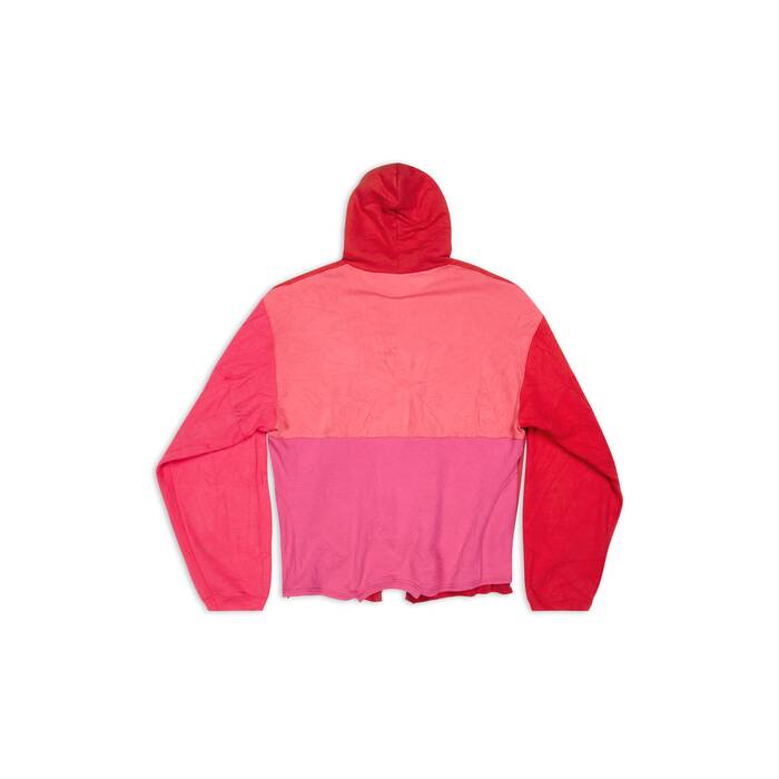 i love balenciaga upcycled hoodie large fit