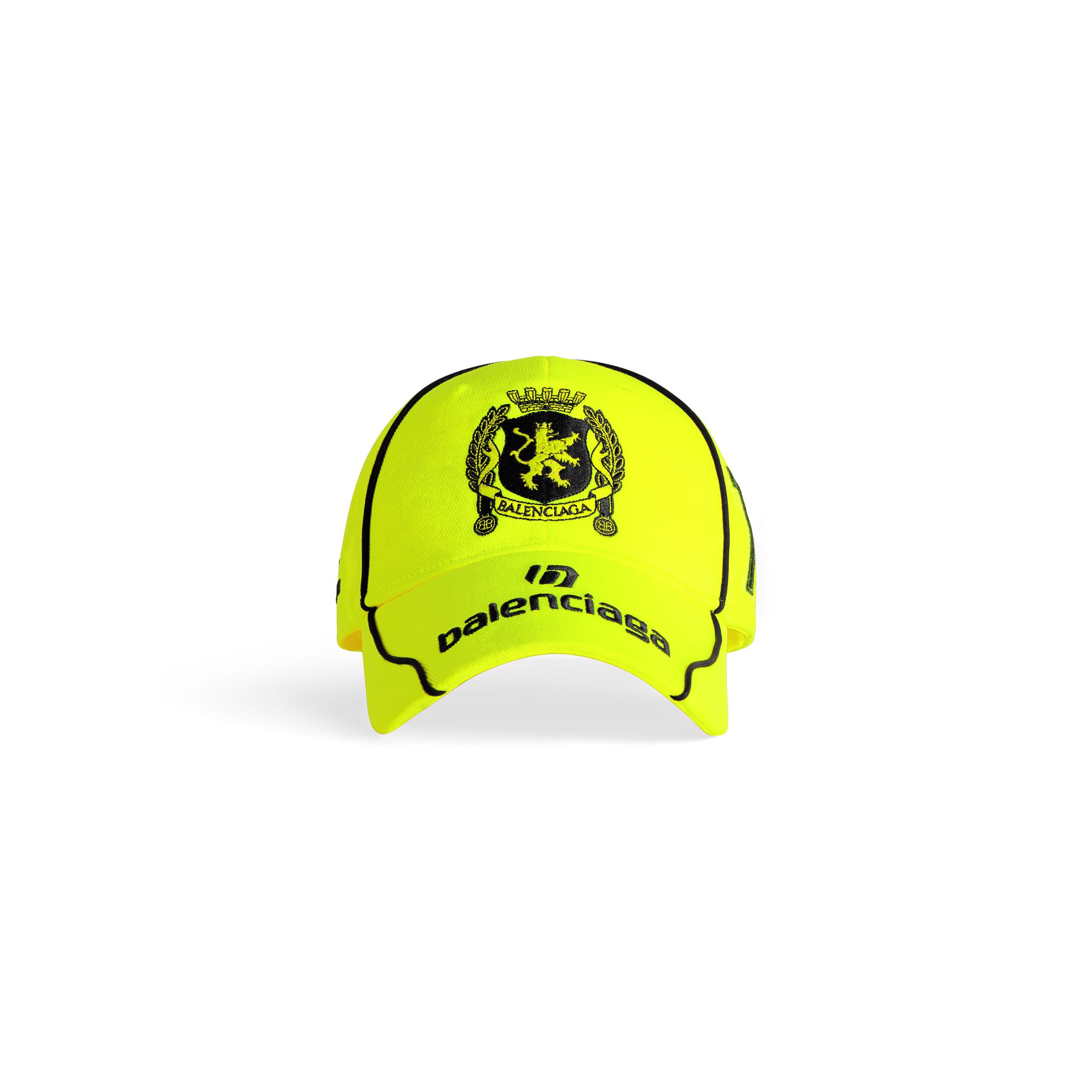 Balenciaga Paris Soccer Cap - Yellow - Man - S - Cotton