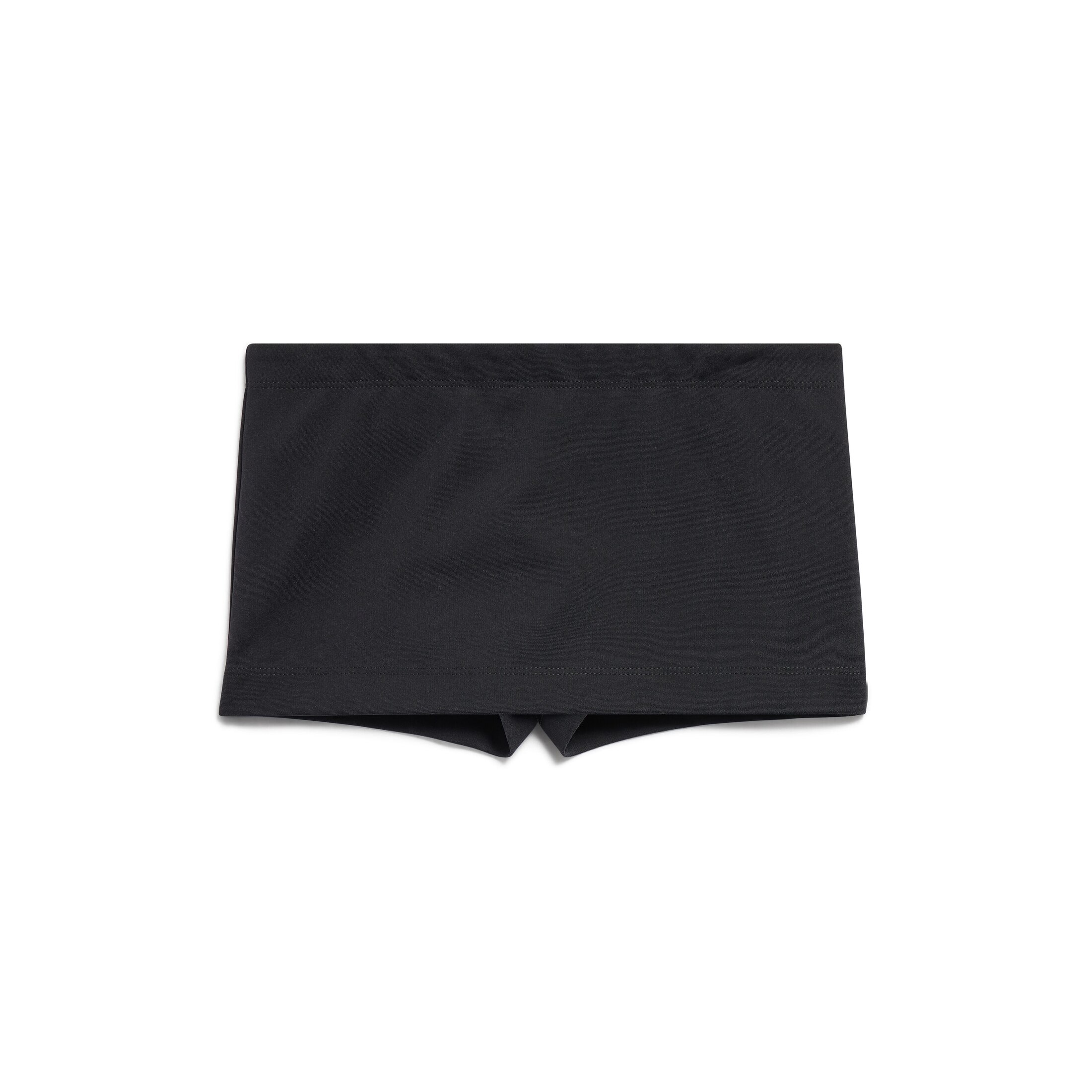 Balenciaga Mini Cycling Skirt - Black - Woman - 38 - Viscose, Polyamide & Elastane