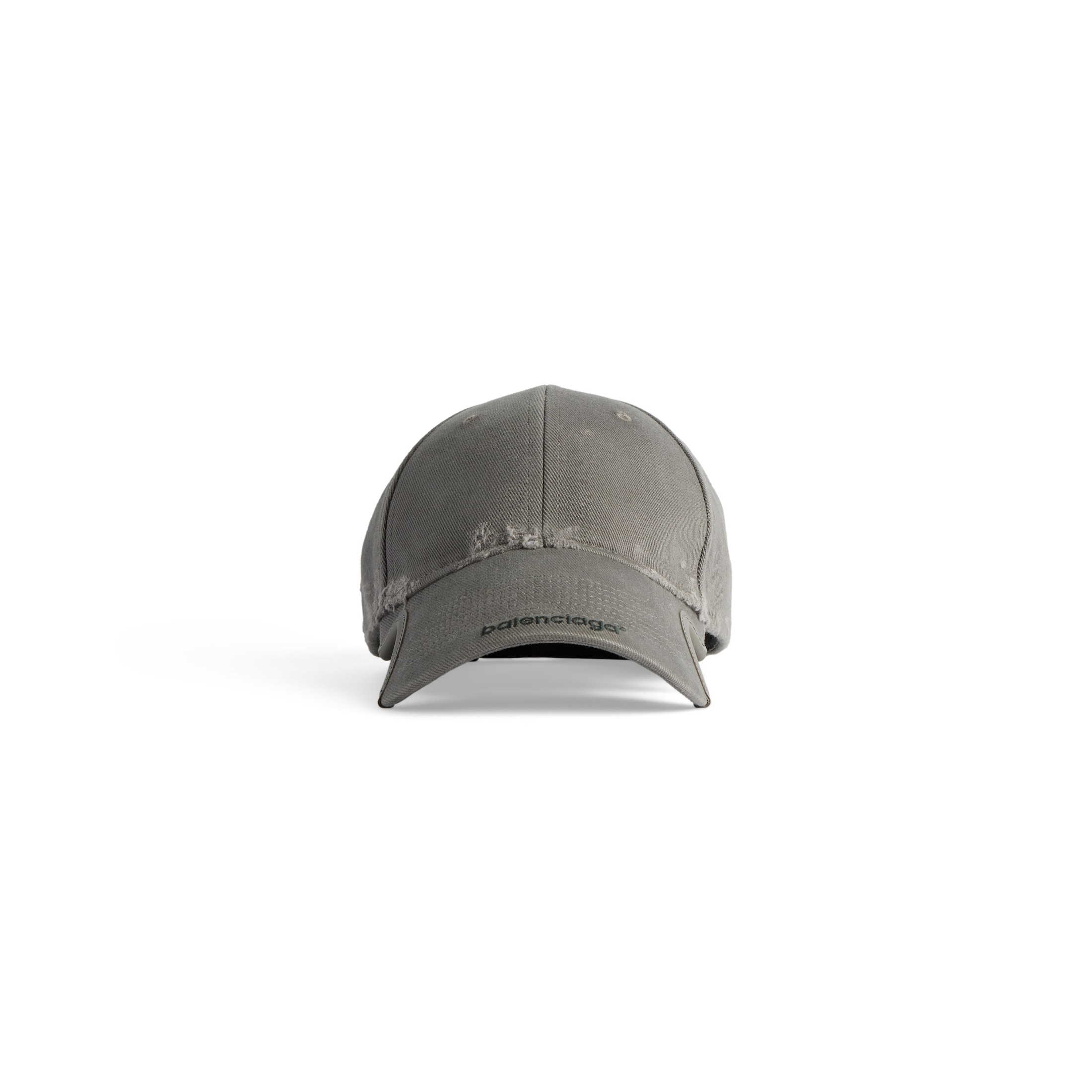 Balenciaga Cap - Grey & Silver - Unisex - M - Cotton